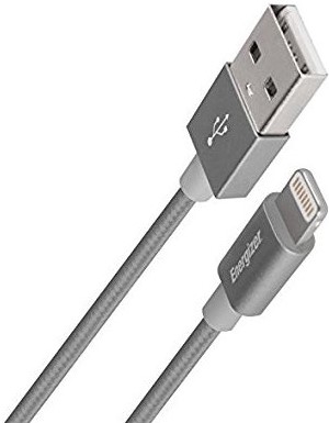 ENERGIZER METAL LIGHTNING CABLE C13UBLIGGY4 GRAY